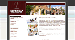 Desktop Screenshot of egretbaycondos.com